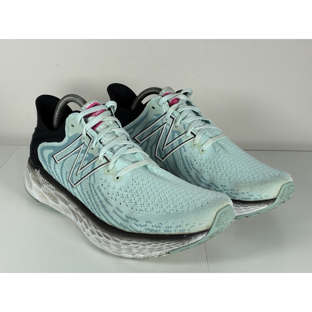 Women's New Balance 1080 Soft Wave Blue Running Shoes sz 10.5